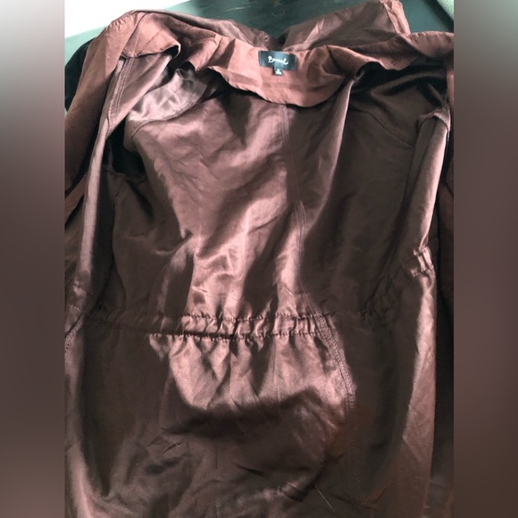 Beceel Size Medium Women's Wine Lightweight Jacket Pockets Utility - Picture 6 of 8